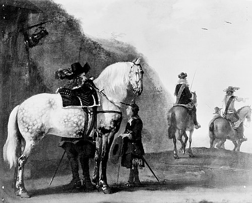 Travellers in a Landscape, 1689, Aelbert Cuyp
