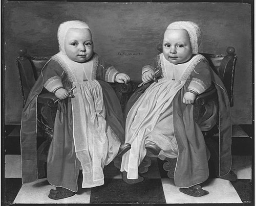 Portrait of Twins, 1655, Aelbert Cuyp