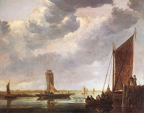 The Ferry Boat, 1651, Aelbert Cuyp