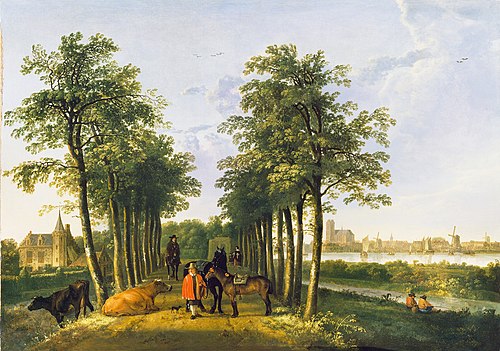 The Avenue at Meerdervoort, 1651, Aelbert Cuyp