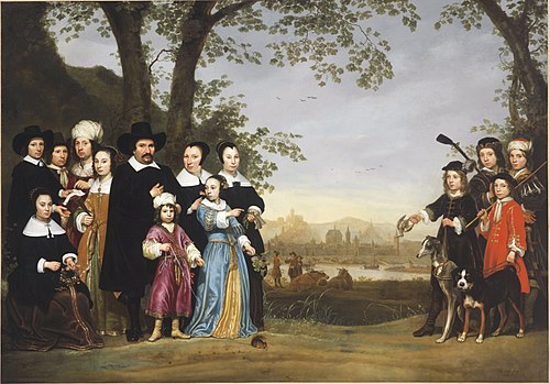 Portrait of the Sam Family, 1653, Aelbert Cuyp