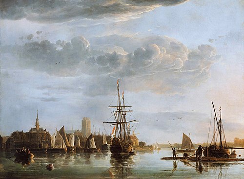 View of Dordrecht, 1655, Aelbert Cuyp