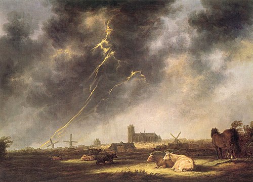 Thunderstorm over Dordrecht, 1645, Aelbert Cuyp