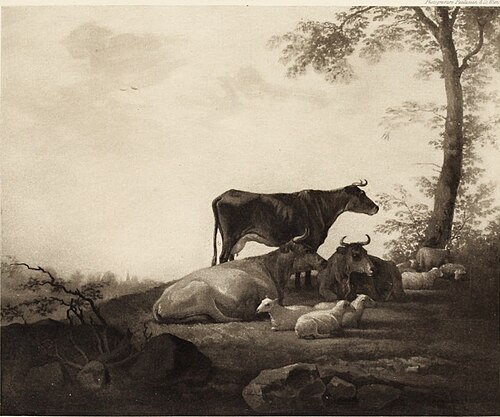Landscape with Cows, 1660, Aelbert Cuyp