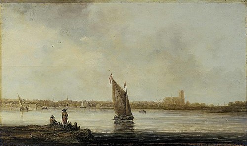 View of Dordrecht from the Maas, 1647, Albert Cuyp