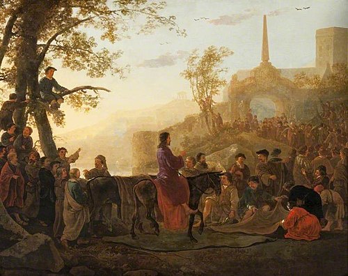 Christ Riding into Jerusalem, 1650, Albert Cuyp