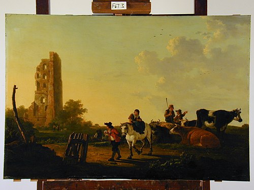 Landscape with Cattle and Figures, , Aelbert Cuyp