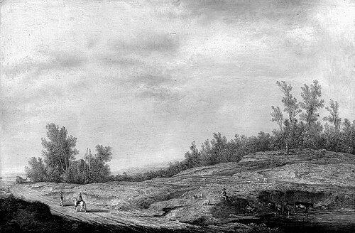 Road through the dunes, 1641, Albert Cuyp