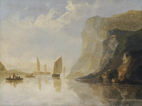 View on the Rhine, 1645, Aelbert Cuyp
