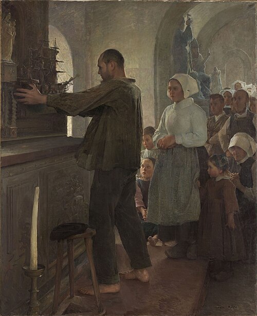 L'Ex-voto, 1898, Henri Royer
