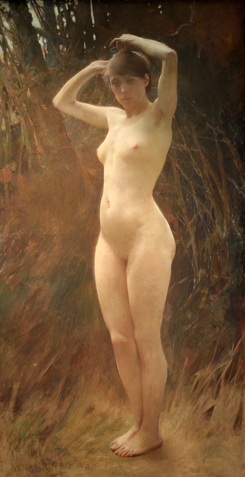 Nymphe, 1893, Henri Royer