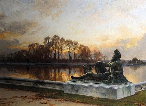 Le Passé, Versailles, 1898, Henri Zuber