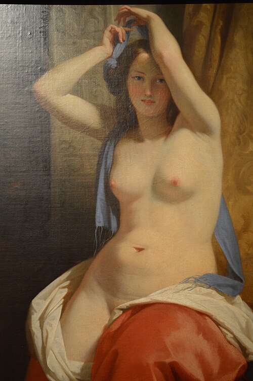 Odalisque, 1837, Henri de Caisne