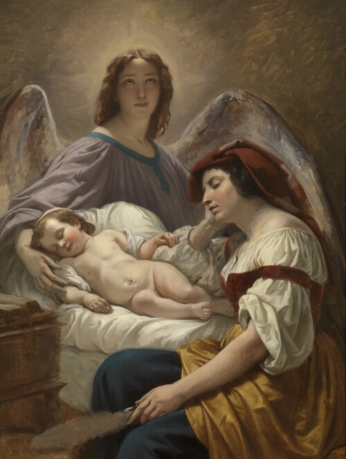 L'Ange gardien, 1836, Henri de Caisne