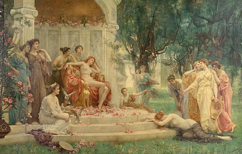 Psyche before the Throne of Venus, 1894, Henrietta Rae
