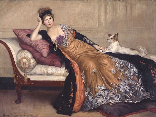 Portrait de Madame Simone, 1908, Henry Caro-Delvaille