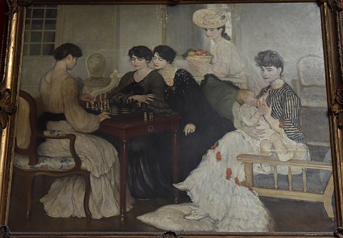 Ma femme et ses sœurs, 1904, Henry Caro-Delvaille