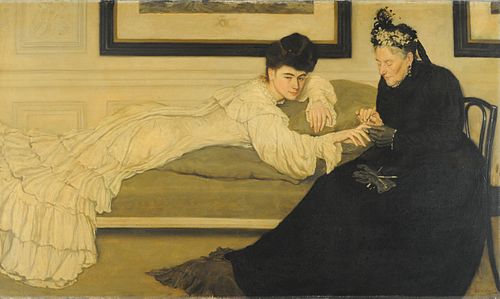 The manicure, 1901, Henry Caro-Delvaille