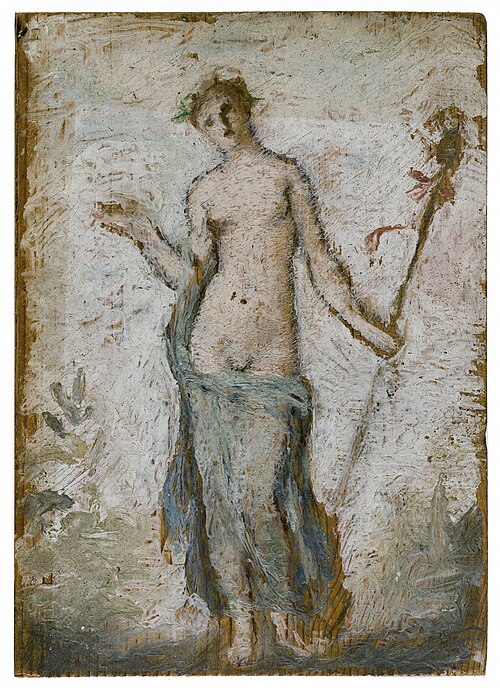 Bacchante au thyrse, 1880, Henry Cros