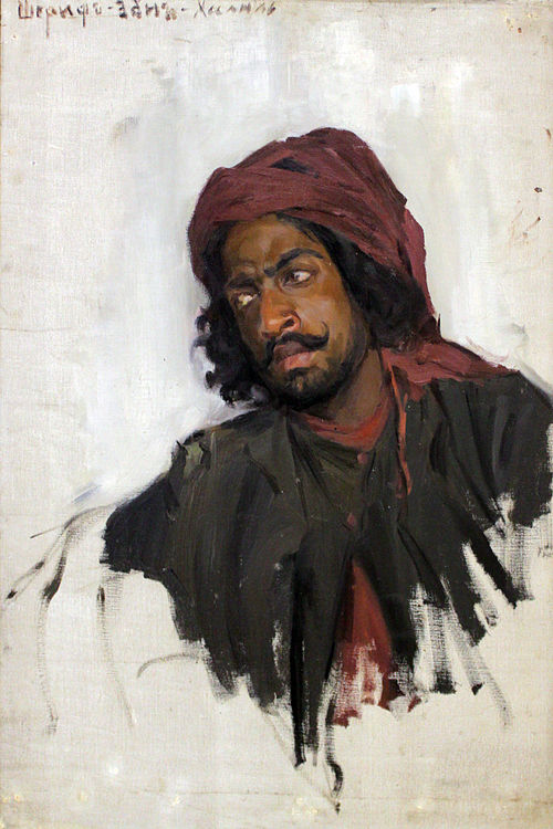 Sheriff Ibn-Halil, 1910, Boris Koustodiev