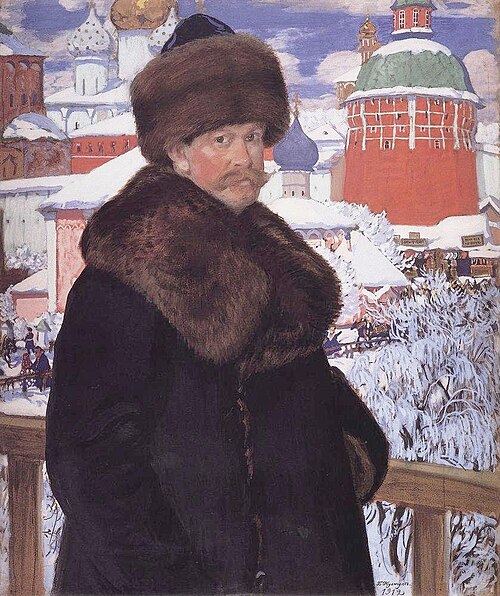 Autoportrait, 1912, Boris Koustodiev