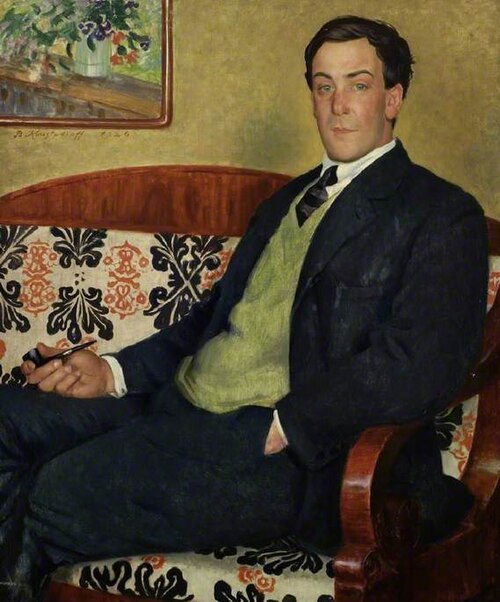 Peter Kapitza, 1926, Boris Koustodiev