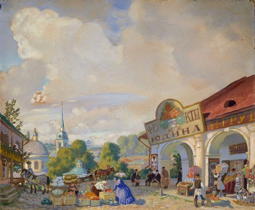Provinces, 1910, Boris Koustodiev