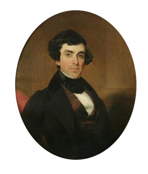 John Bishop Hall (1807–1889), 1839, Henry Inman