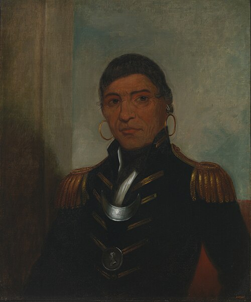Big Buffalo (Chippewa), 1832, Henry Inman