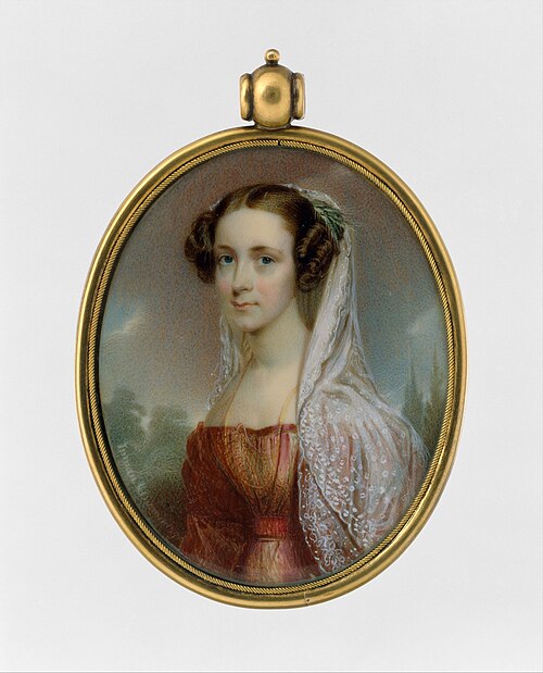 Portrait of a Lady, 1827, Henry Inman