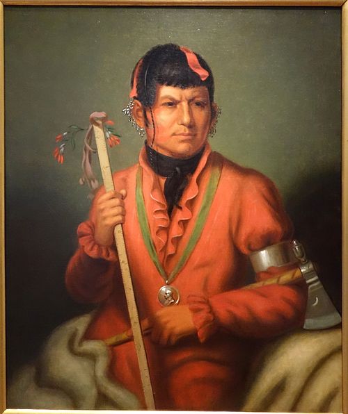 Tshi-Zun-Hau-Kau (He-Who-Runs-with-Deer), Winnebago, 1832, Henry Inman