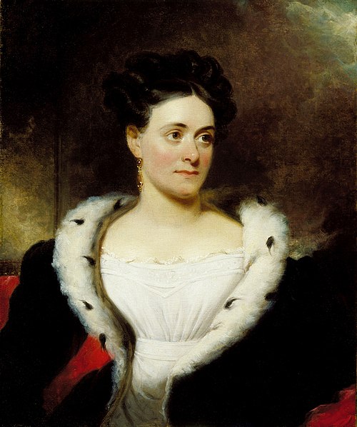 Portrait of Mrs. James W. Wallack, 1828, Henry Inman