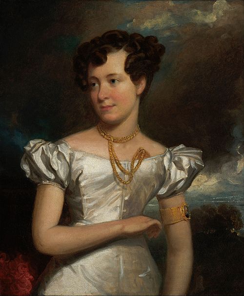 Portrait of Clara Fisher, 1828, Henry Inman