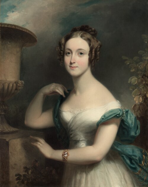 Mary Ward Betts, 1834, Henry Inman