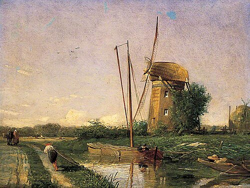 A Mill on the Hague, , Henry Mark Anthony