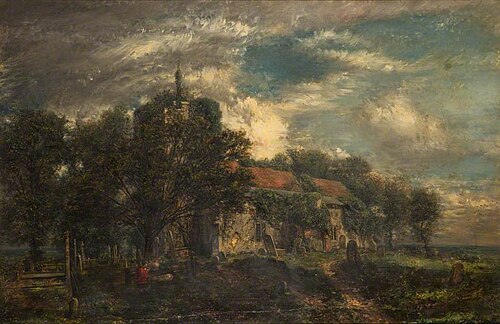 A Country Churchyard, , Henry Mark Anthony