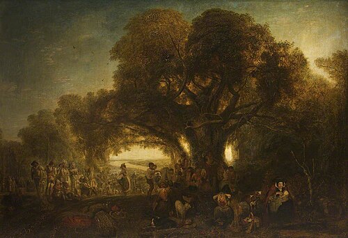 The Harvest Festival, 1847, Henry Mark Anthony