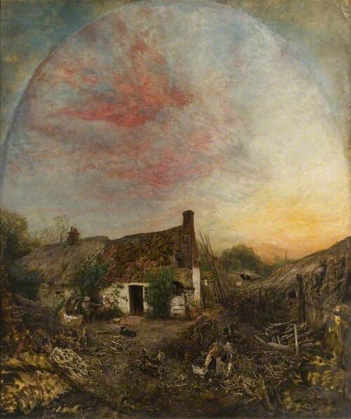 Sunset, the Woodman's Cottage, , Henry Mark Anthony