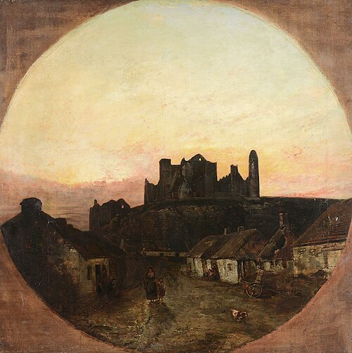 View of the Rock of Cashel from the Village, , Henry Mark Anthony