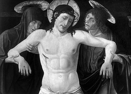 Mourning over Christ, 1470, Iacopo Bellini