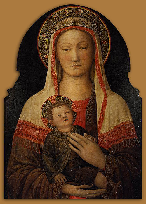 Vierge à l'enfant, 1450, Iacopo Bellini