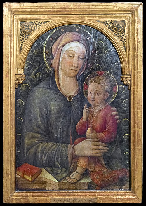 Madone au christ bénissant, 1450, Iacopo Bellini