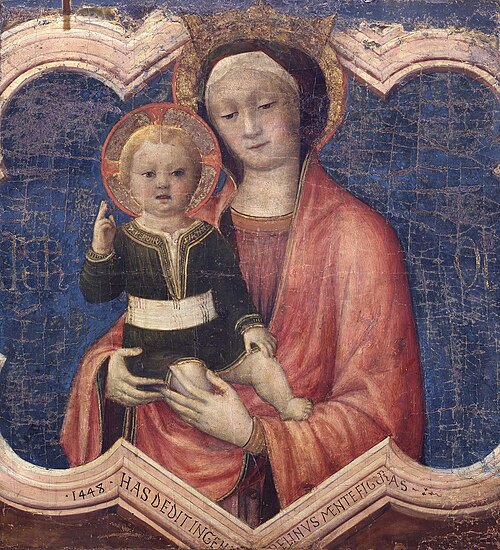 Vierge à l'Enfant, 1448, Iacopo Bellini