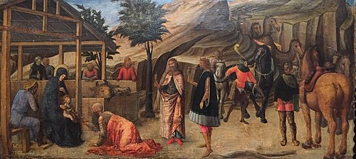 Adoration of the Magi, 1460, Iacopo Bellini