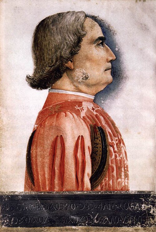 Porträt des Jacopo Antonio Marcello, 1453, Iacopo Bellini