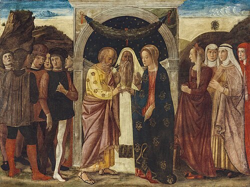 Marriage of the Virgin, , Iacopo Bellini