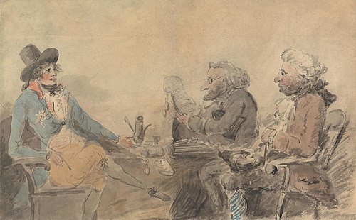 The Prince Regent and the Moneylenders, , Henry Bunbury