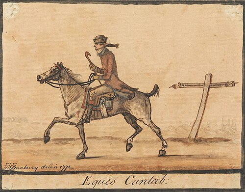 The Sporting Undergraduate, 1772, Henry Bunbury