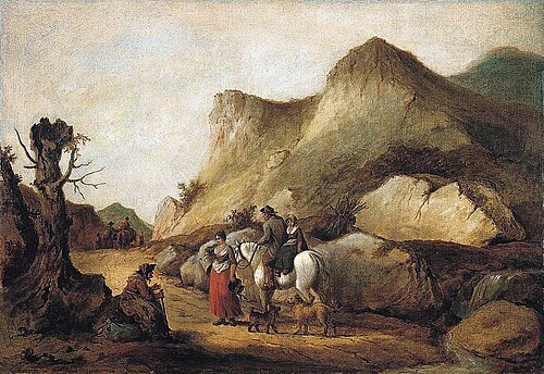 Rustics in a Landscape, 1806, Henry Bunbury