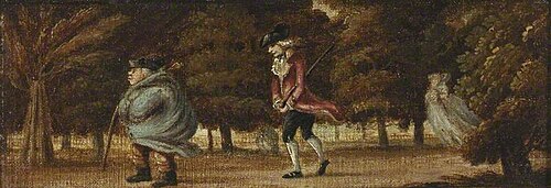 A Windy Day, 1800, Henry Bunbury
